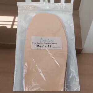 Pedlite‎ Dual Density Diabetic Insole Men's Size 11 - NEW